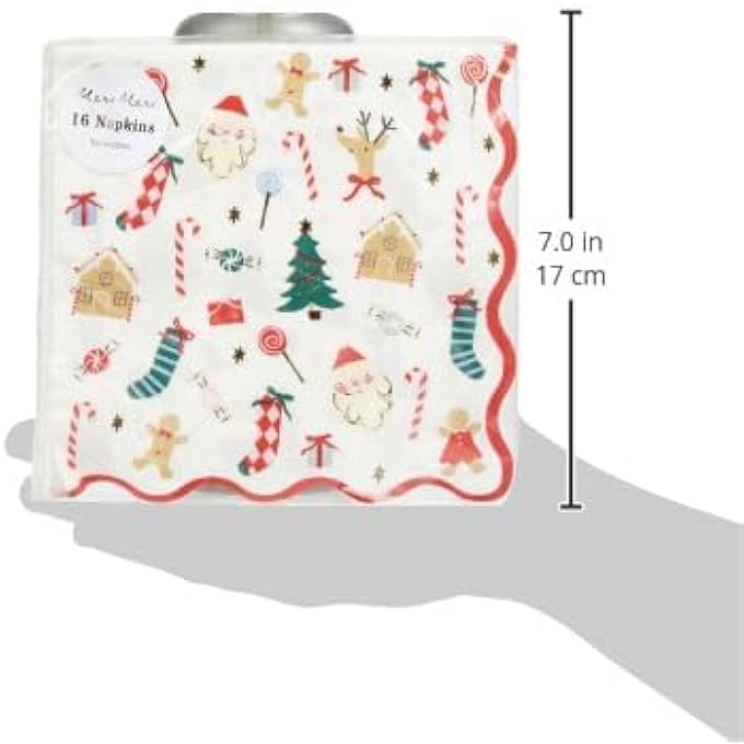 JOLLY CHRISTMAS LARGE NAPKINS - Image 3